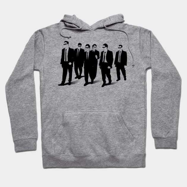 Walking Reservoir Dogs Hoodie by mech4zone